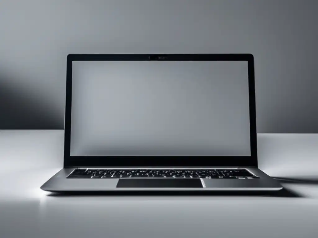 Laptop moderno para marketing afiliado Laptop moderno para técnicas avanzadas de marketing de afiliados