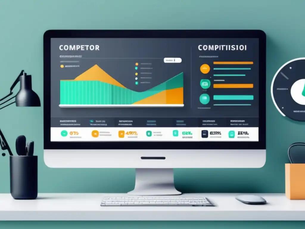 Análisis competitivo: métricas clave y gráficos Análisis competitivo con herramientas de SEO para aumentar ventas en marketing de afiliados