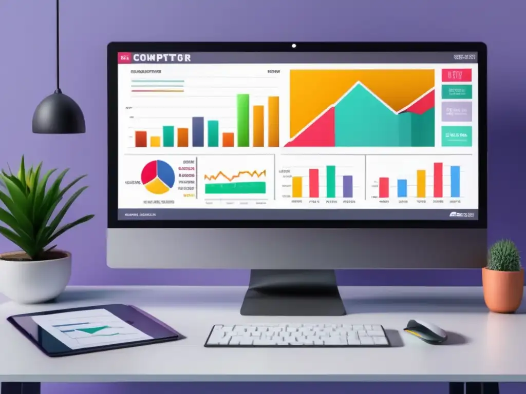 Análisis estratégico de competidores en marketing de afiliados Gráficos comparativos de competidores en el marketing de afiliados con herramientas de investigación de mercado