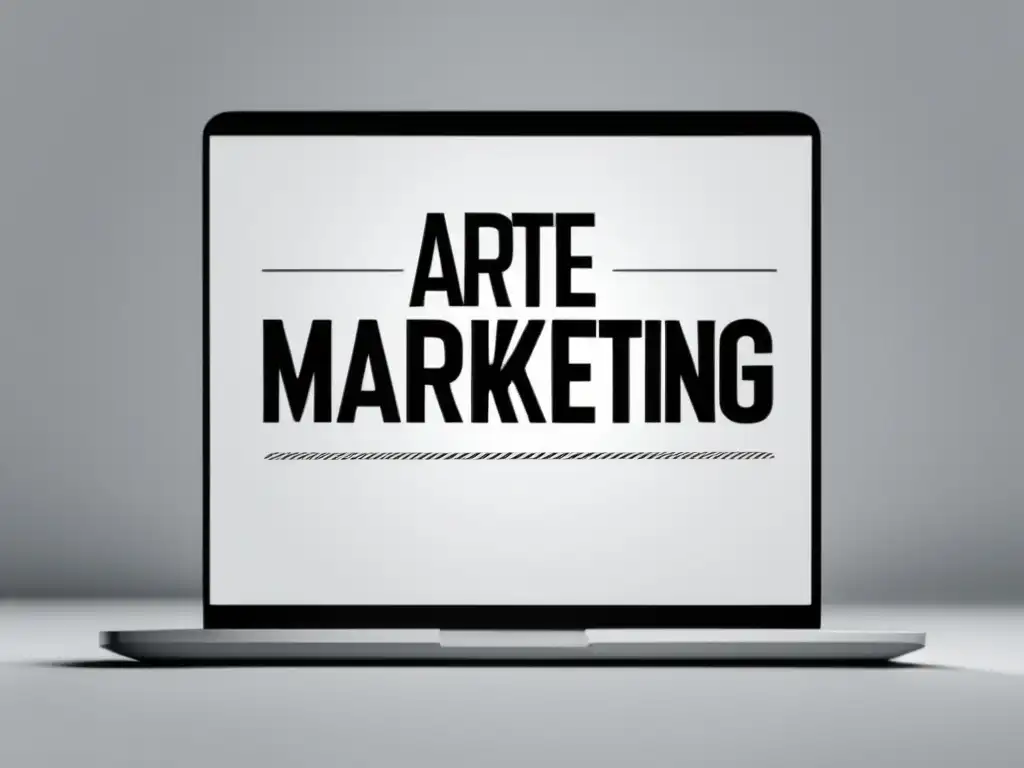 Laptop con gráfico de crecimiento de ingresos en marketing de afiliados Tácticas efectivas para incrementar ingresos en marketing de afiliados - Laptop minimalista con gráfico ascendente vibrante