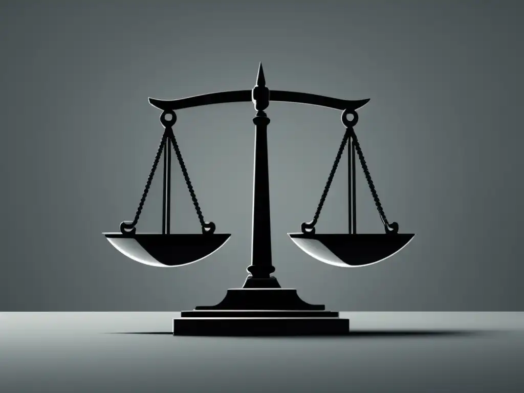Equilibrio y reclamos en el marketing de afiliados Simboliza Denuncias y reclamaciones en el marketing de afiliados, con precisión y equilibrio