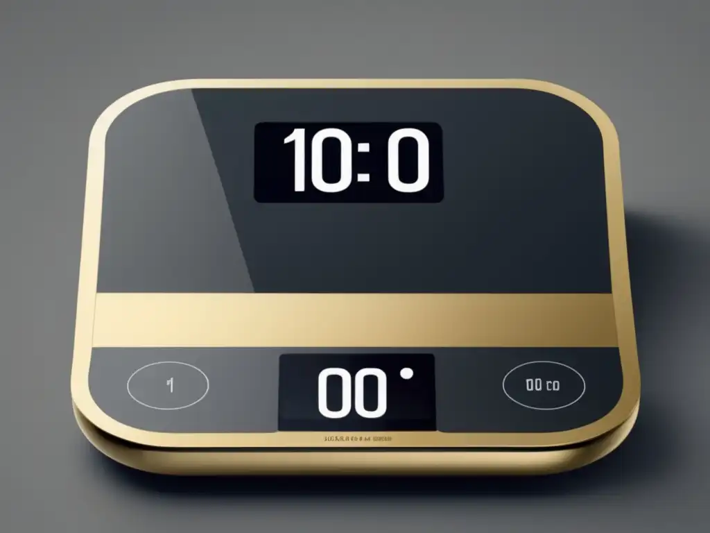 Escala digital minimalista para Escala digital minimalista con números