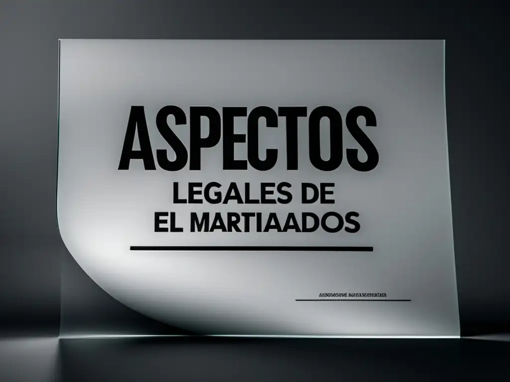 Contrato de afiliación: Aspectos legales Documento legal blanco con título