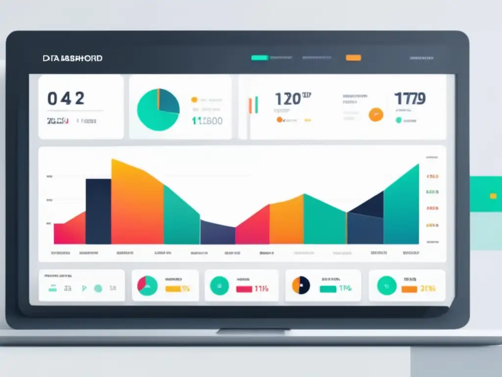 Análisis de métricas de tráfico eficiente Dashboard de análisis de datos en marketing de afiliados