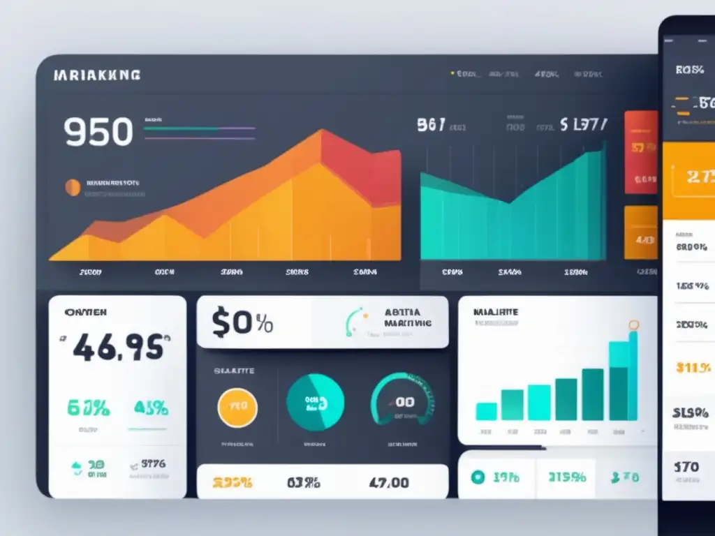 Dashboard de afiliados con métricas y visualizaciones de datos Dashboard afiliados: métricas importantes en marketing de afiliados