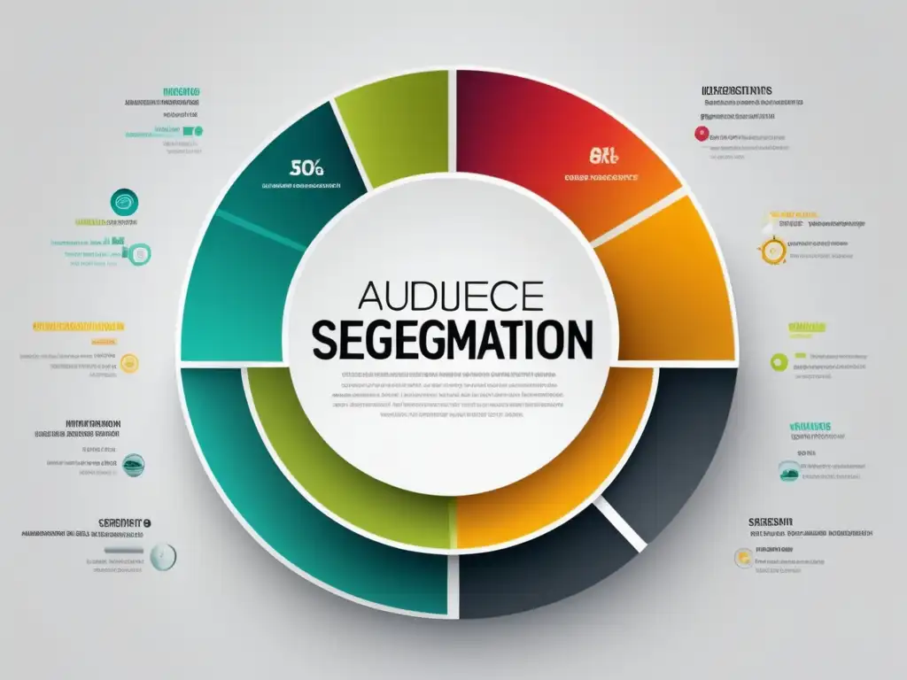 Diagrama segmentado de audiencia y nichos de mercado Diagrama de segmentación y nichos de mercado con regulaciones legales y éticas en el marketing de afiliados