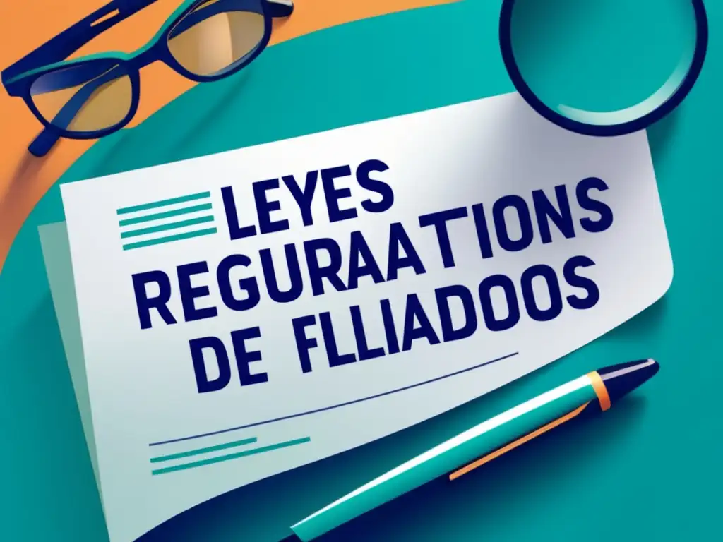 Documento legal: Leyes y Regulaciones Marketing Afiliados Documento legal