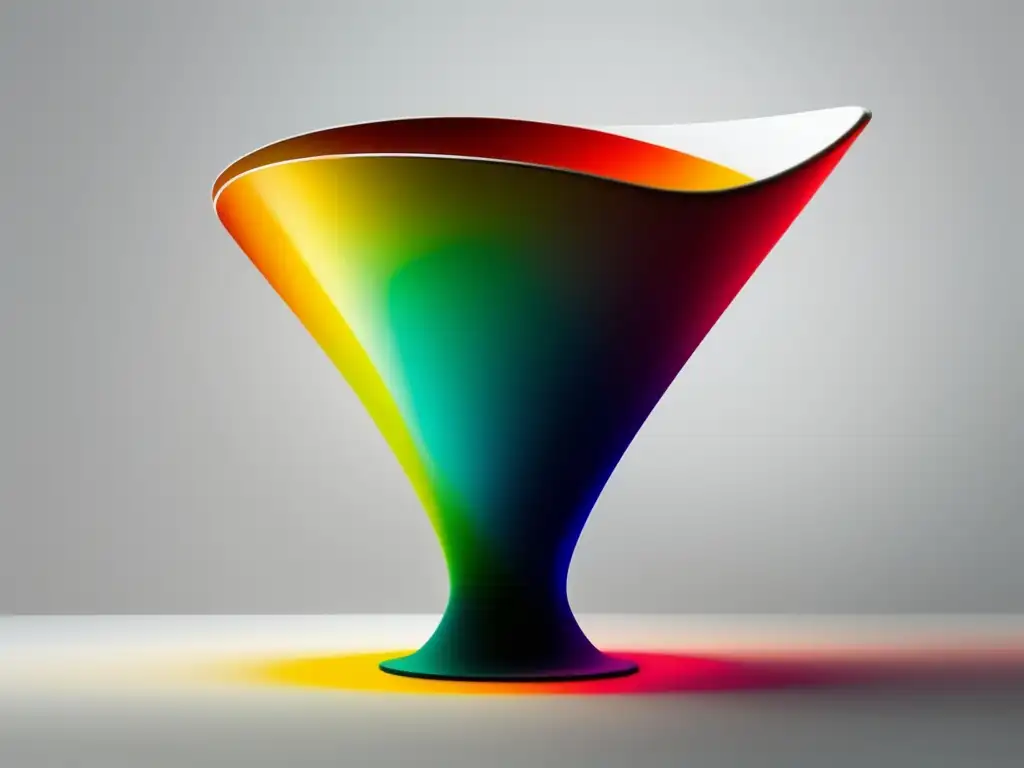 Embudo abstracto y minimalista Imagen: Funnel abstracto con estrategias de optimización de conversiones en marketing afiliado