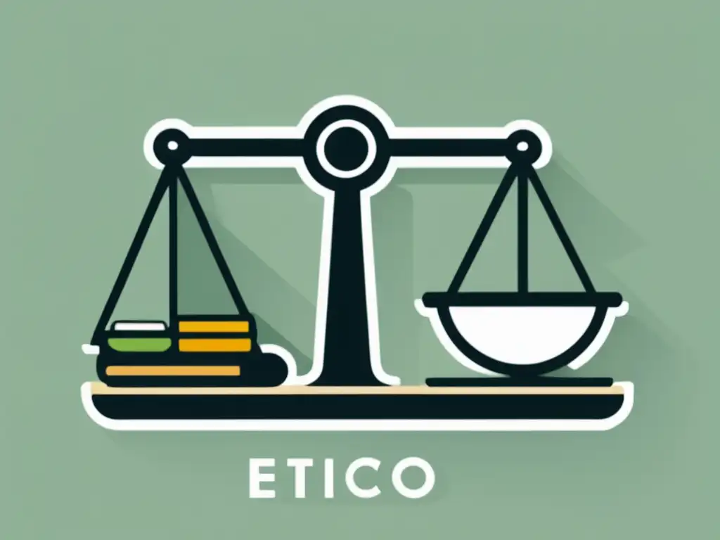 Balanza Ético-Legal Imagen: Balance Ético vs Legal - Mejores prácticas y estrategias éticas para el marketing de afiliados
