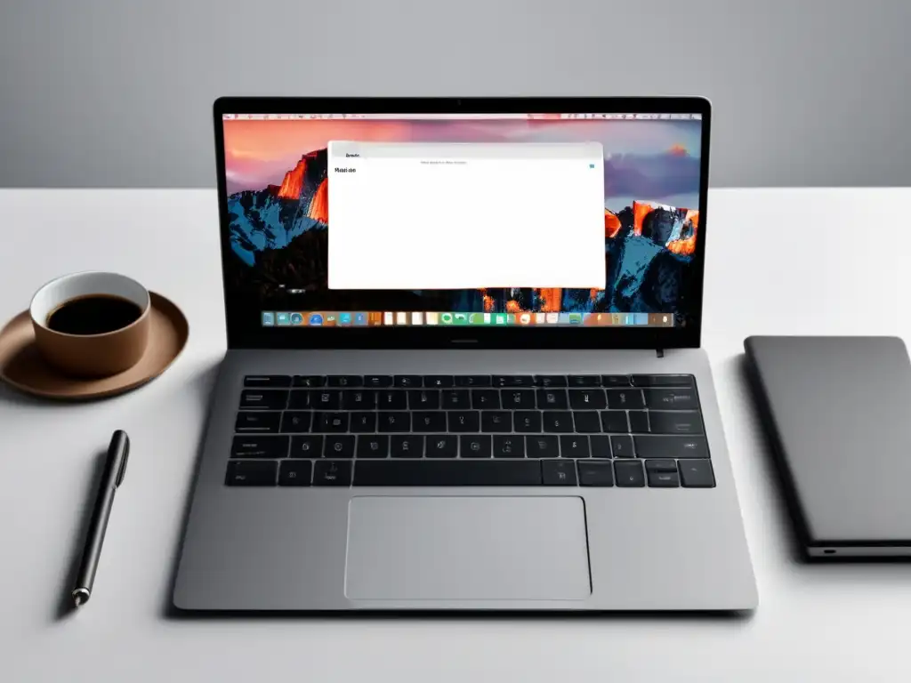 Laptop minimalista para el marketing de afiliados Laptop minimalista para generar ganancias desde cero en marketing de afiliados