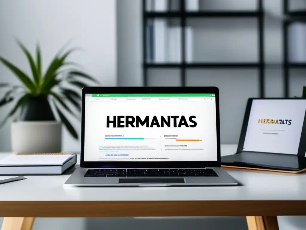 Espacio de trabajo moderno y eficiente Espacio de trabajo moderno con herramientas de afiliados