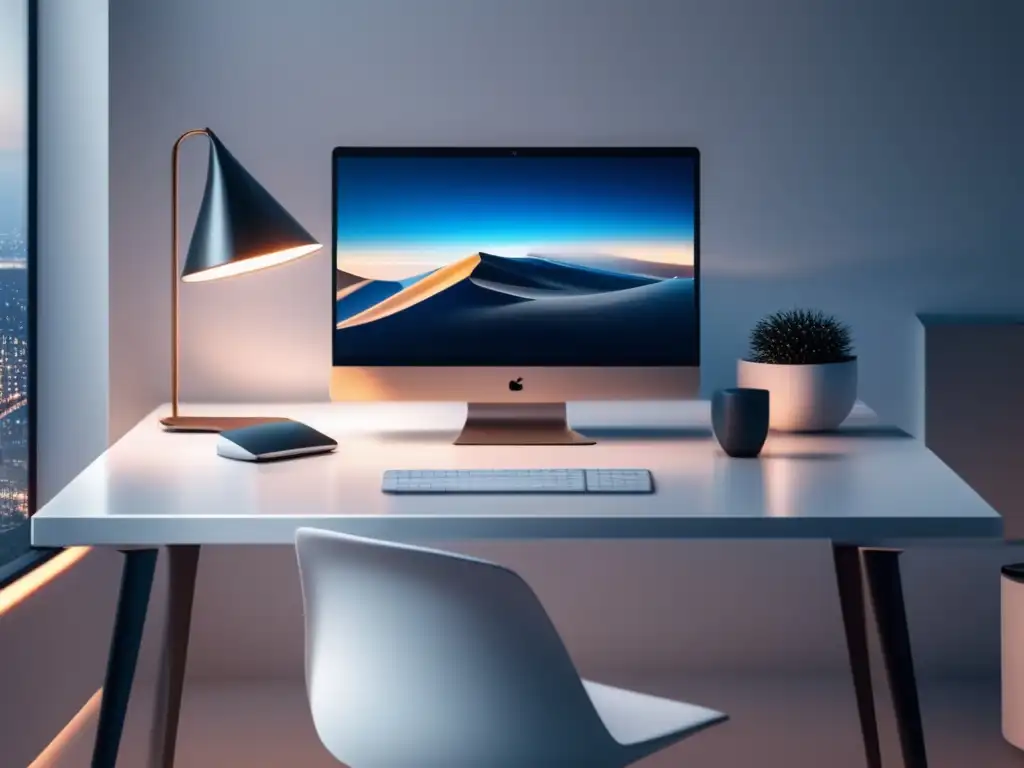 Escritorio minimalista para dominar el marketing de afiliados Escritorio minimalista con laptop: Estrategias efectivas para dominar el marketing de afiliados y aumentar ganancias
