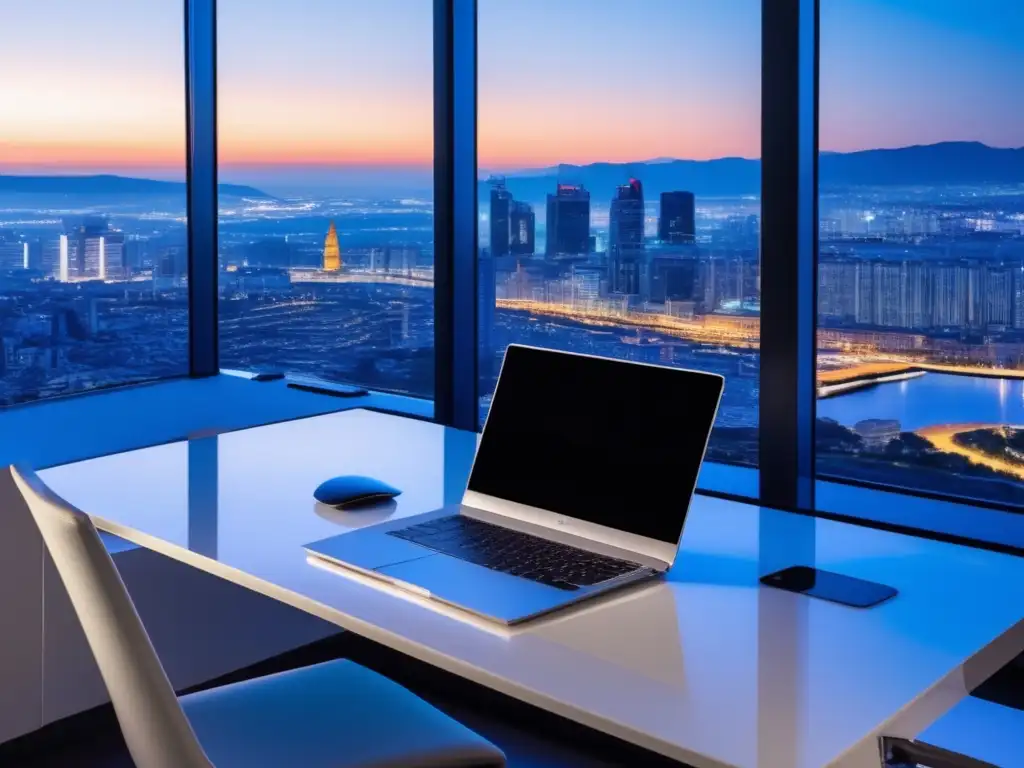 Espacio de trabajo elegante y minimalista Estrategias de marketing de afiliados para aumentar ingresos en un espacio de trabajo minimalista y moderno