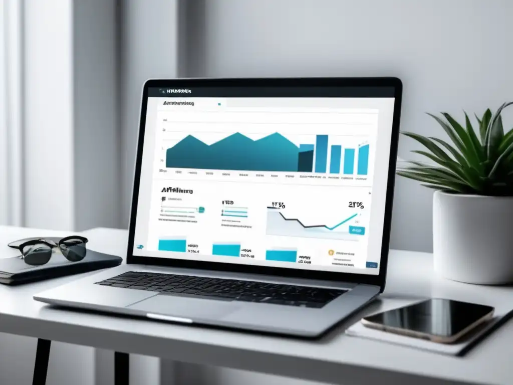 Espacio de trabajo minimalista y efectivo Estrategias efectivas de marketing de afiliados en un espacio de trabajo minimalista