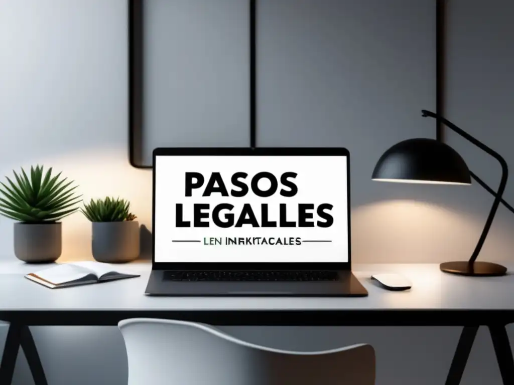 Espacio de trabajo minimalista y moderno Espacio de trabajo minimalista y moderno para artículo