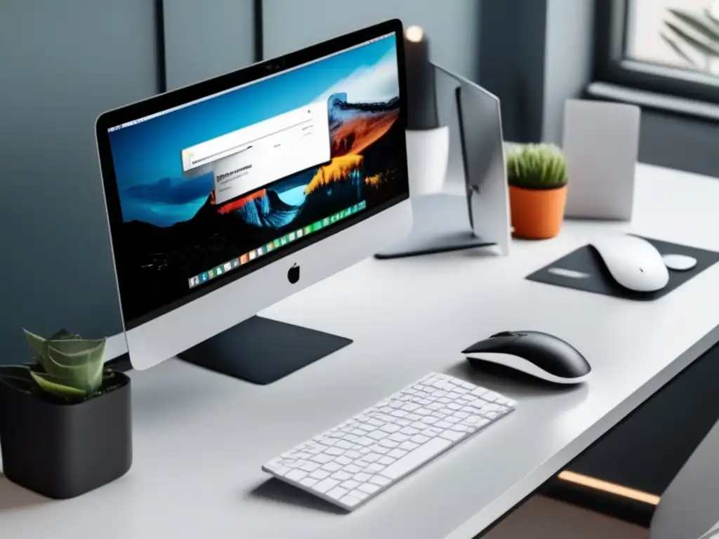Espacio de trabajo moderno y minimalista Espacio de trabajo moderno y minimalista con herramientas de afiliados