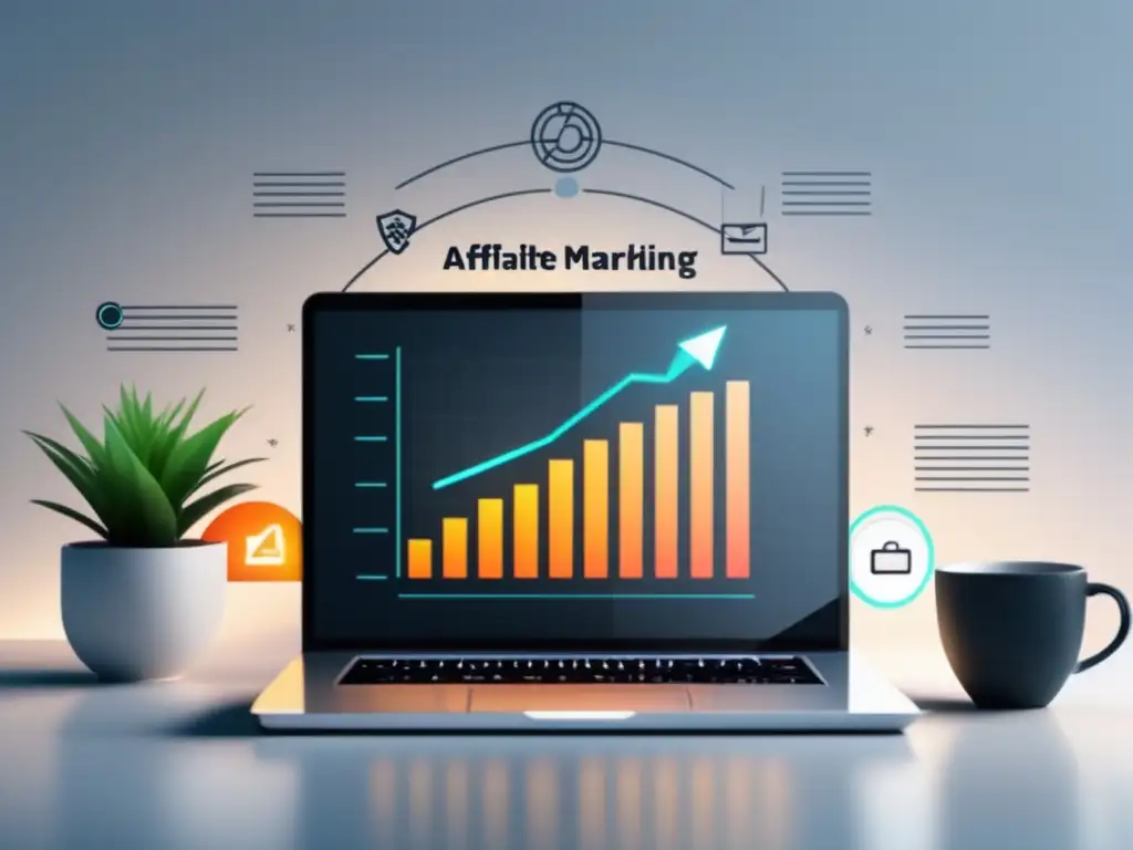 Éxito en el marketing de afiliados Casos de éxito en marketing de afiliados con diseño moderno y sofisticado
