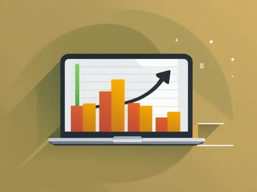 Generación de ingresos pasivos con marketing de afiliados Laptop con dinero: Tendencias en marketing de afiliados, ingresos pasivos, eficiencia y libertad