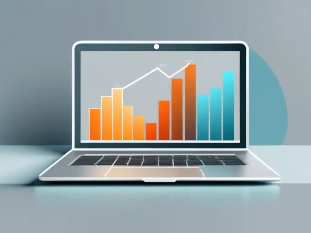 Crecimiento sostenido en ingresos Gráfica de crecimiento de ingresos en marketing de afiliados con estrategias de contenido