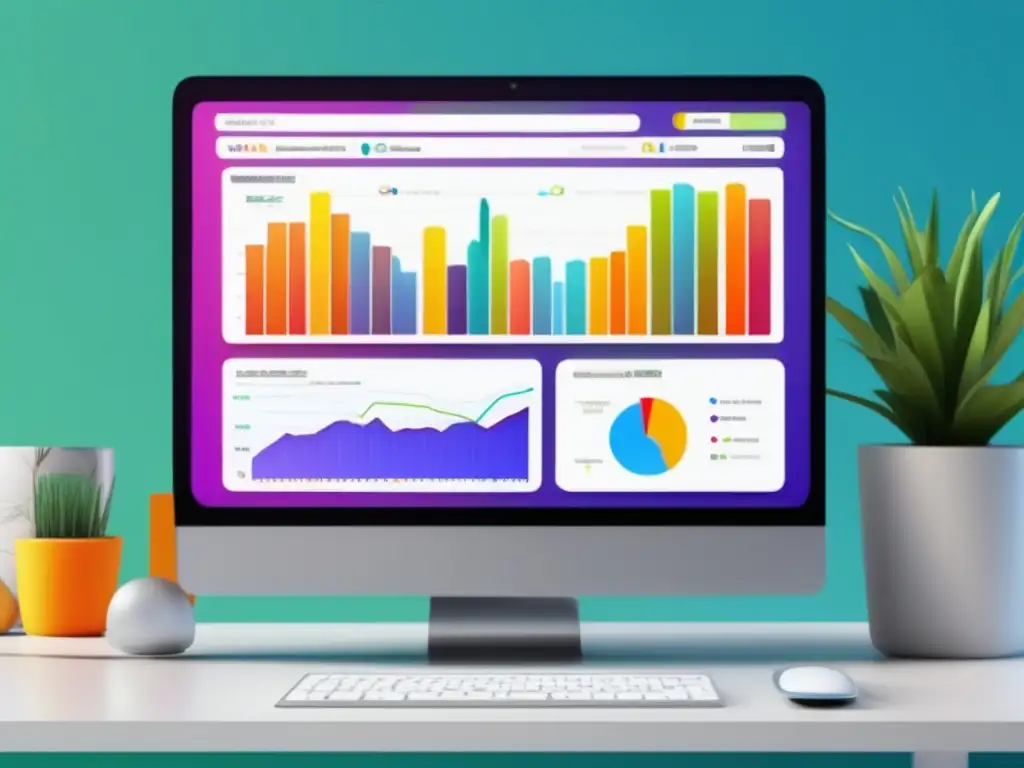 Visualización de rankings SEO Gráficos SEO: Herramientas de SEO para marketing de afiliados
