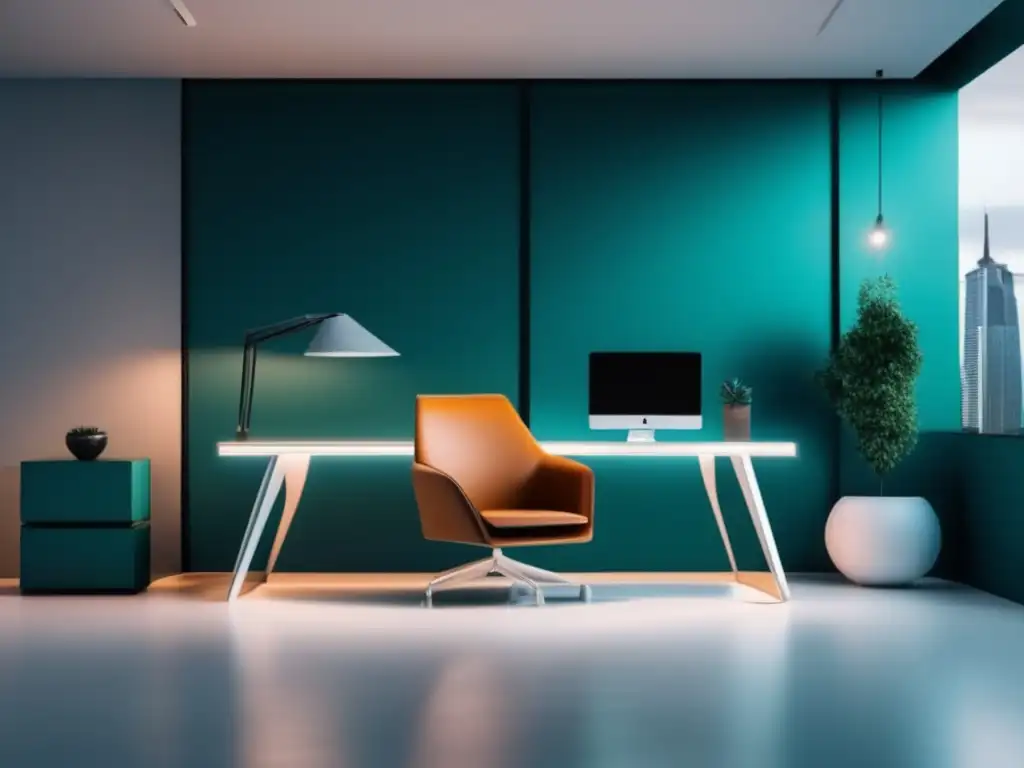 Espacio de trabajo moderno y elegante Herramientas de Marketing de Afiliados en un Espacio de Trabajo Moderno