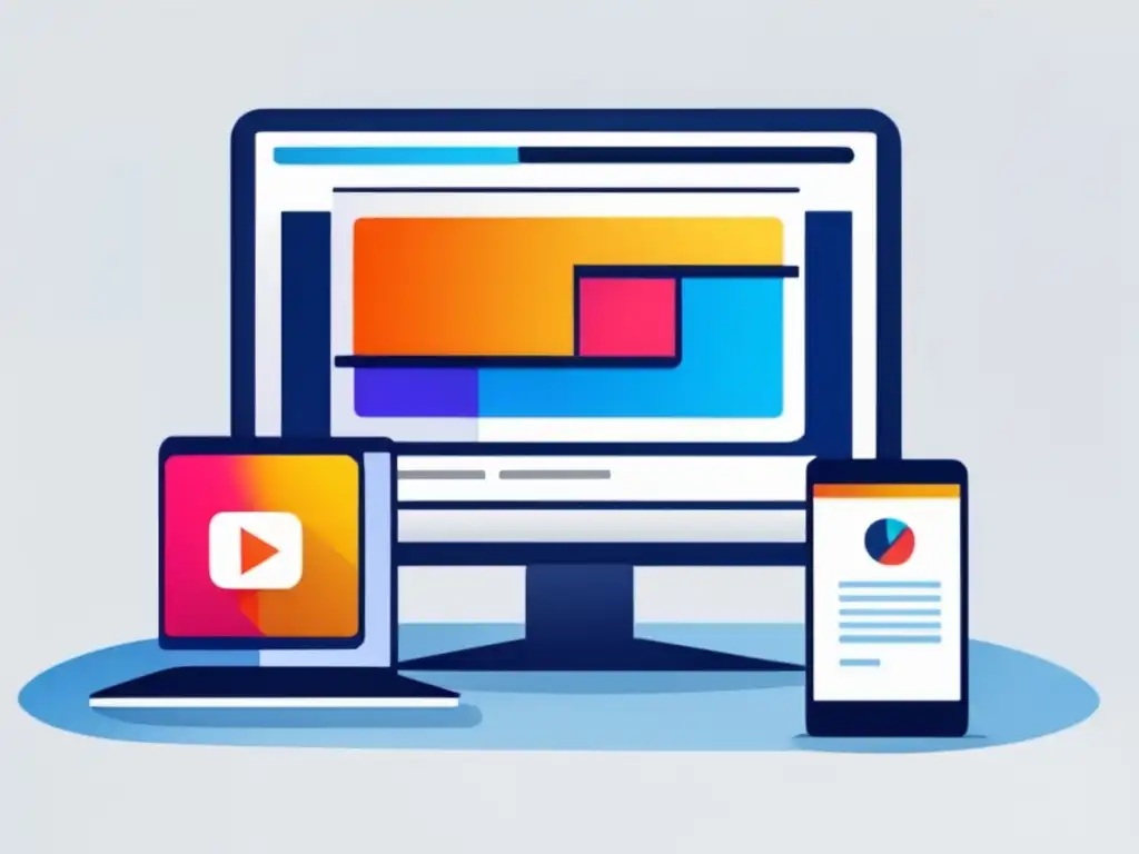 Iconos de WebinarJam, GoToWebinar y Zoom en colores vibrantes - Herramientas de webinars para marketing de afiliados
