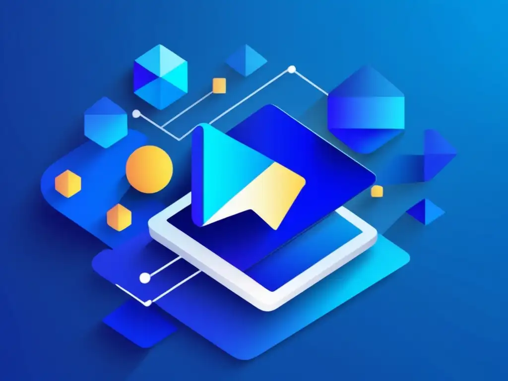 Estrategias exitosas de marketing de afiliados en imagen moderna y minimalista