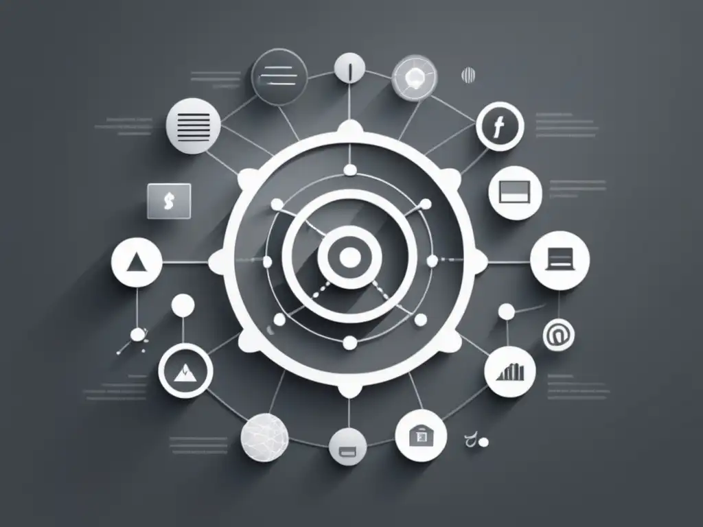 Marketing de afiliados moderno Imagen de marketing de afiliados con estilo minimalista y moderno: estrategias efectivas marketing de afiliados