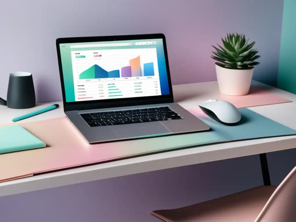 Espacio de trabajo minimalista y moderno Herramienta de optimización de conversiones para marketing de afiliados