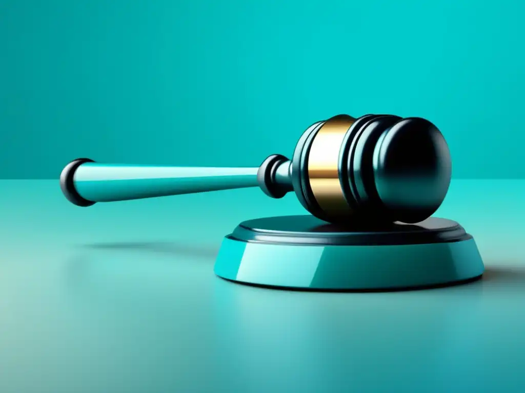 Diseño moderno de gavel y documentos legales Leyes y regulaciones en marketing de afiliados: gavel, documentos legales, sanciones, reputación, usuarios