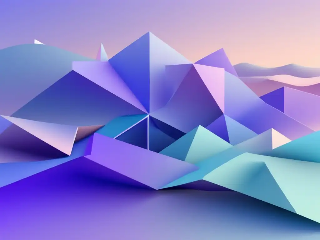 Diseño minimalista y sofisticado Programas de afiliados innovadores y efectivos en una imagen abstracta y minimalista con tonos pastel y formas interconectadas en plata