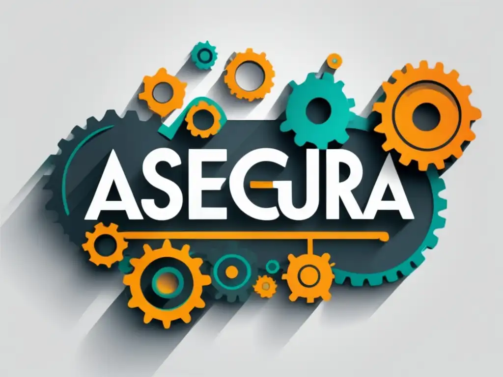 Estrategias efectivas de marketing afiliado Estrategias efectivas marketing de afiliados con engranajes interconectados y iconos representativos