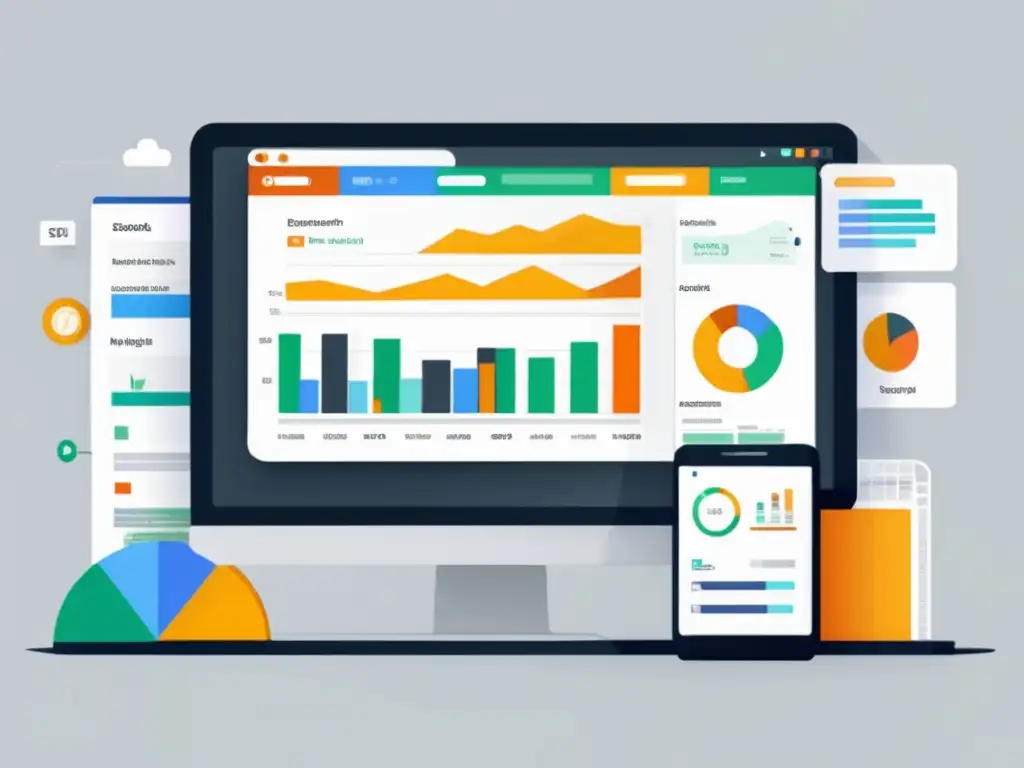 Herramientas SEO para afiliados en marketing con estilo minimalista y moderno