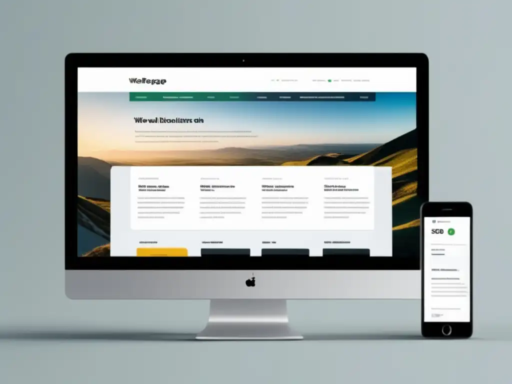 Diseño web minimalista y moderno Diseño web minimalista con UX y SEO onpage para afiliados