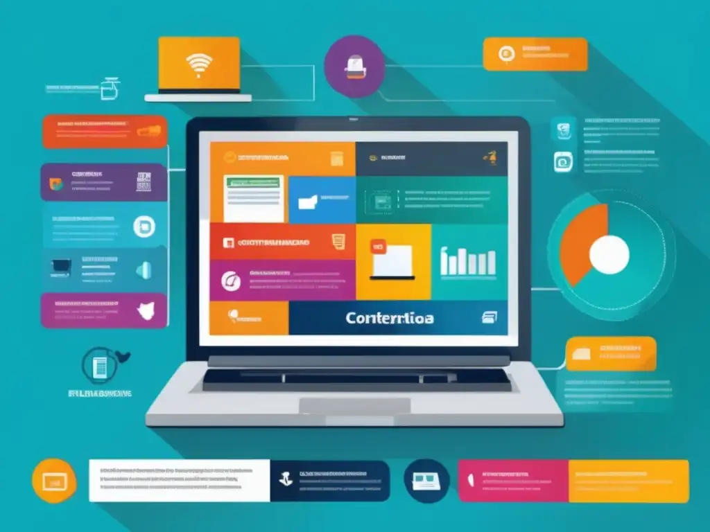 Infografía Estrategias Marketing Afiliados Infografía de Estrategias de Contenido en Marketing de Afiliados