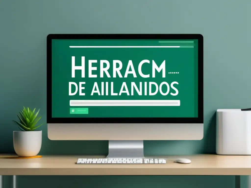 Búsqueda de herramientas de afiliados Herramientas de afiliados: pantalla limpia y moderna con barra de búsqueda y resultados relacionados