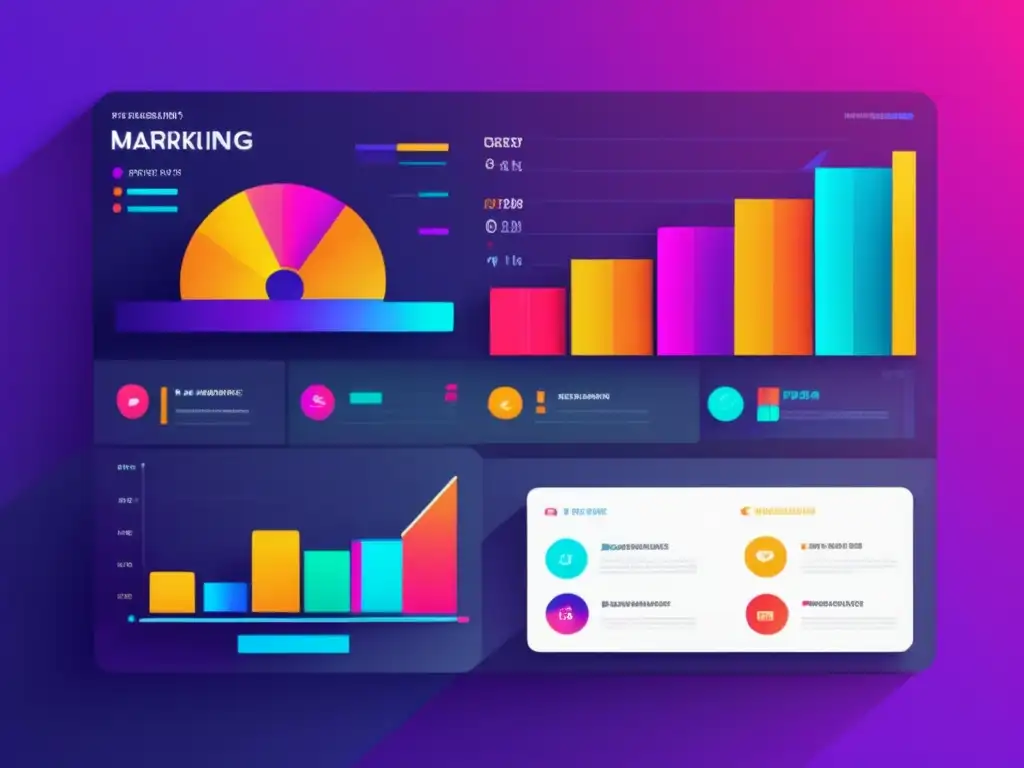 Interfaz digital minimalista y moderna Ventajas análisis de datos en programas de afiliados