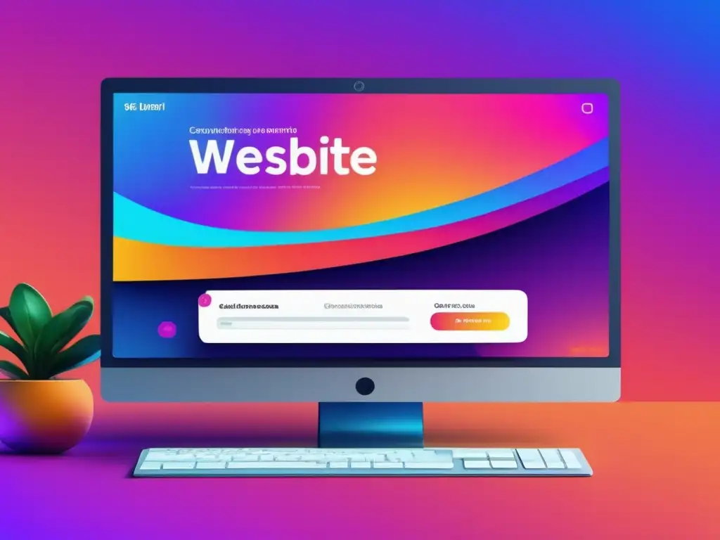 Diseño web moderno con llamada a la acción efectiva y velocidad óptima Estrategias para mejorar conversiones en marketing de afiliados: página web moderna, llamada a la acción destacada, velocidad de carga rápida
