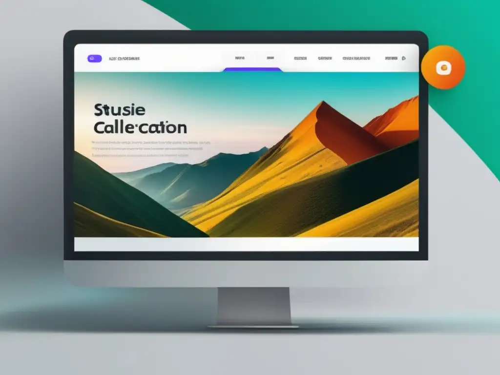 Diseño web moderno y minimalista Diseño web moderno con estrategias de optimización de conversiones en el marketing de afiliados