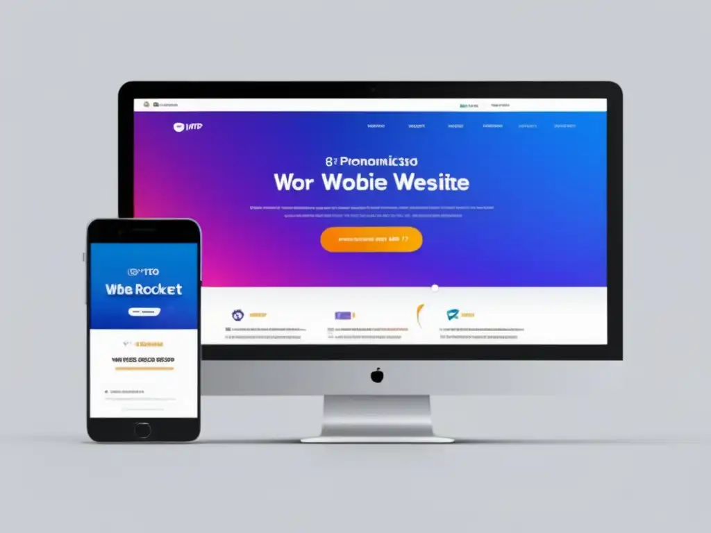 Interfaz web moderna y eficiente para mejorar la velocidad del sitio web Herramientas de afiliados para optimizar velocidad de tu sitio web y maximizar ingresos en marketing de afiliados