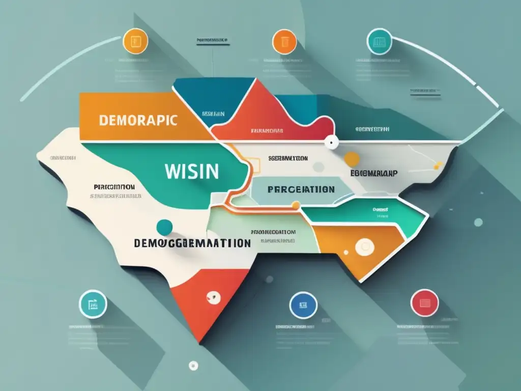 Mapa digital segmentado demográficamente Herramientas para segmentación en campañas de afiliados
