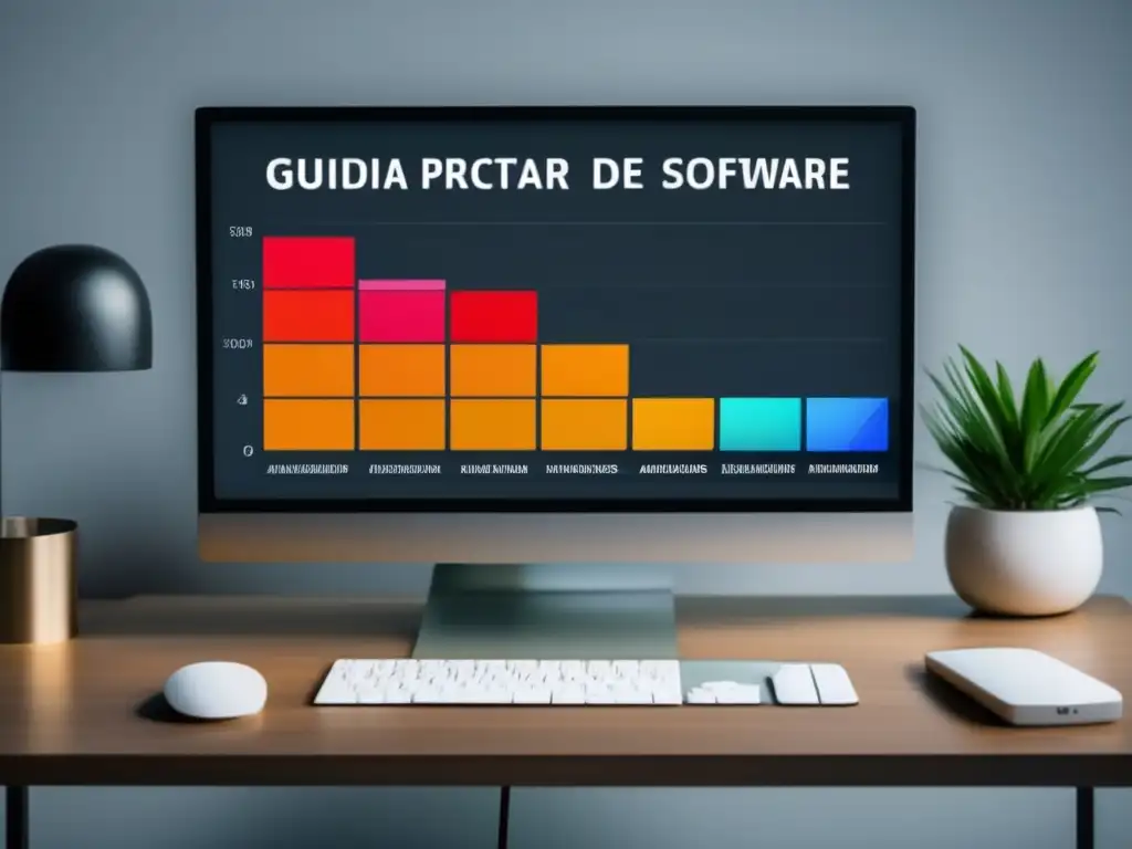 Comparativa software de rastreo de afiliados Gráfico comparativo software rastreo afiliados: 8k ultradetallado, monitor minimalista, iconos personalizables, precios, opiniones