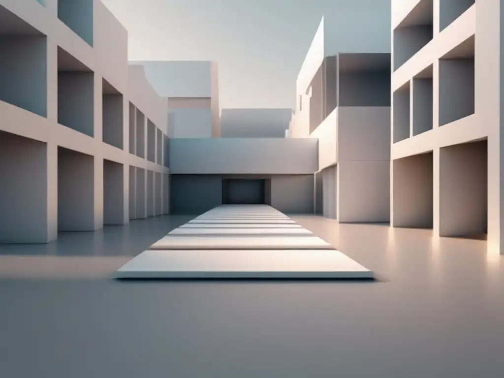 Mercado moderno y minimalista Representación moderna de plataformas de afiliados en un mercado diverso