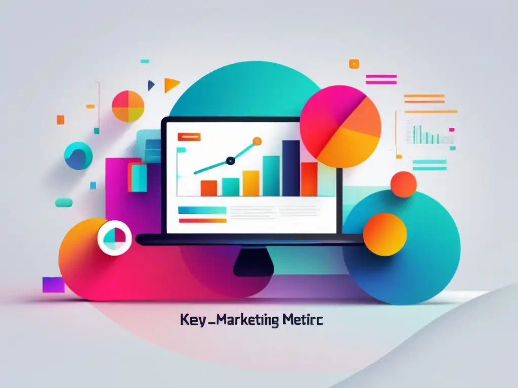 Métricas de marketing en formas geométricas Métricas clave en el marketing de afiliados