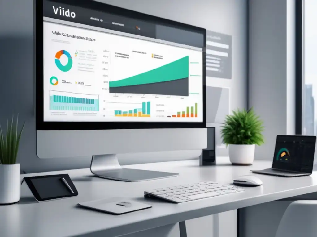 Oficina minimalista y profesional Oficina minimalista: estrategia exitosa de marketing de afiliados