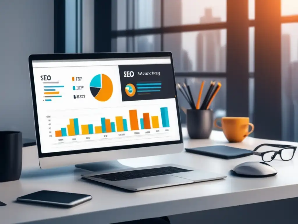 Espacio de trabajo SEO y afiliación Espacio de trabajo profesional con herramientas SEO para marketing de afiliados