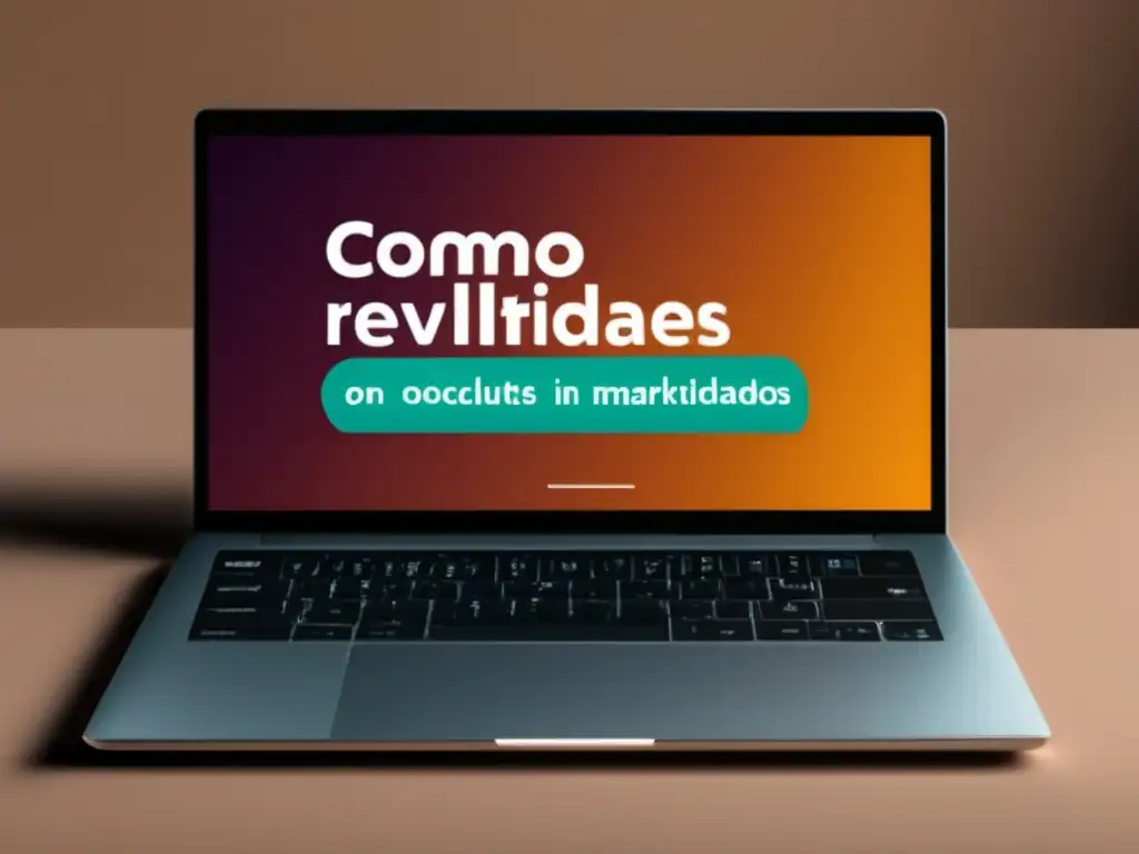Oportunidades ocultas en el marketing de afiliados Métricas clave en el marketing de afiliados con laptop moderno y gráficos de ingresos