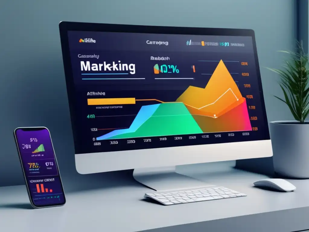 Dashboard de afiliados de alta tecnología Panel afiliados tecnológicos rentables