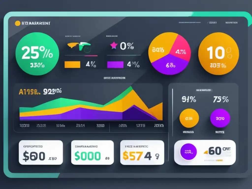 Panel de control minimalista y eficiente Dashboard de marketing de afiliados: herramientas para conversiones optimizadas