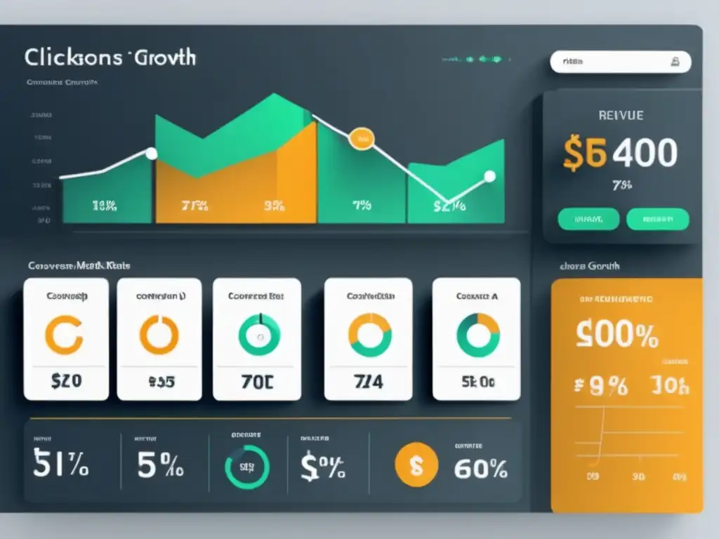 Dashboard de métricas para el éxito en marketing Métricas clave para el éxito en afiliados